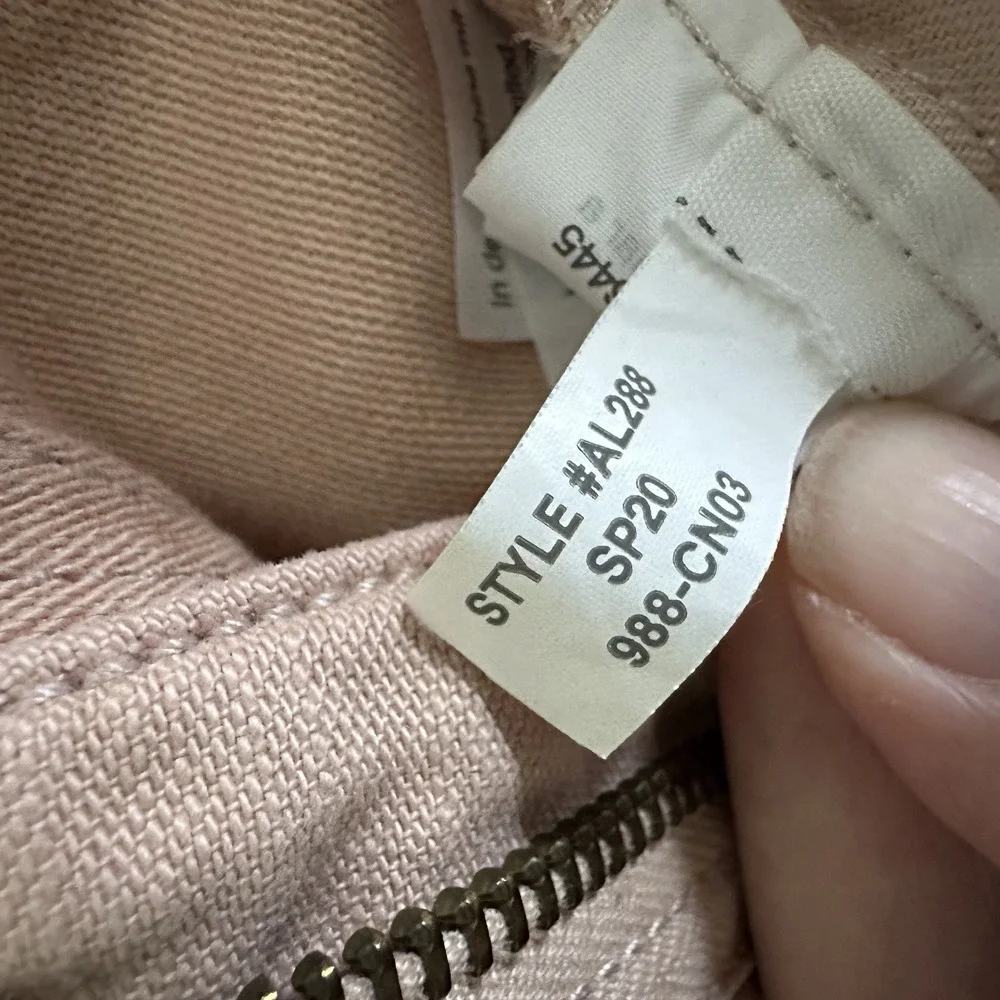 Madewell Garment‎ Dyed Zip Front Coverall in Avalon Pink Jumpsuit S/M - Picture 10 of 13